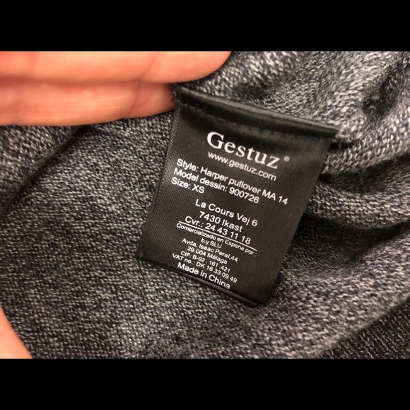 🔥 FIRE SALE CLOSET CLOSING🔥 Gestuz Wool Harper Pullover Sweater Jumper - Picture 6 of 8